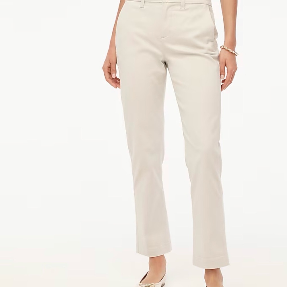 J. Crew High Rise Girlfriend Chino